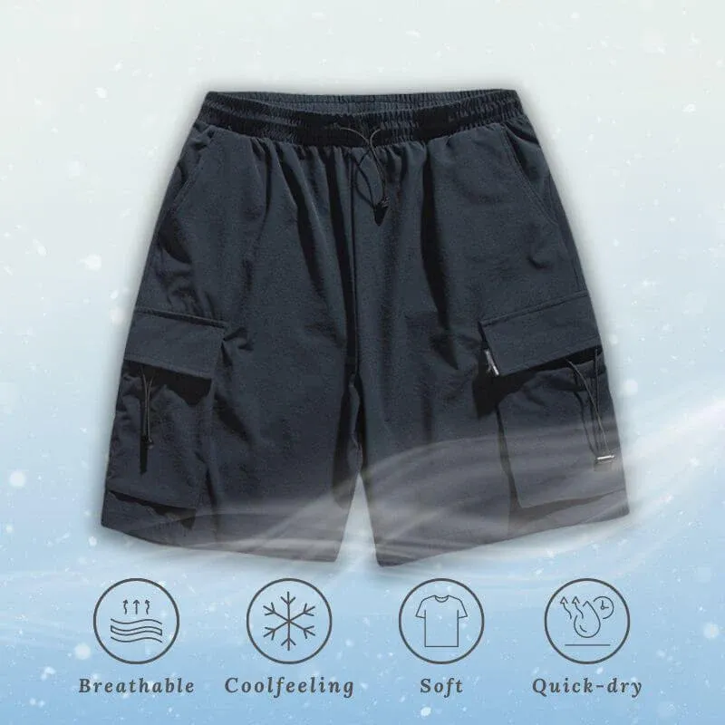 Ice Silk Cargo Shorts - Image 2