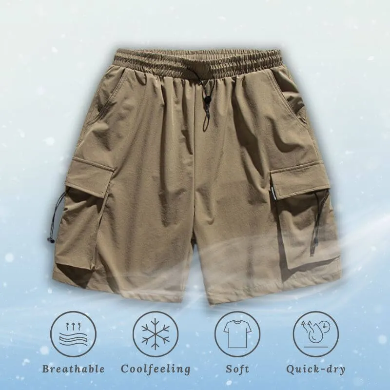 Ice Silk Cargo Shorts - Image 3