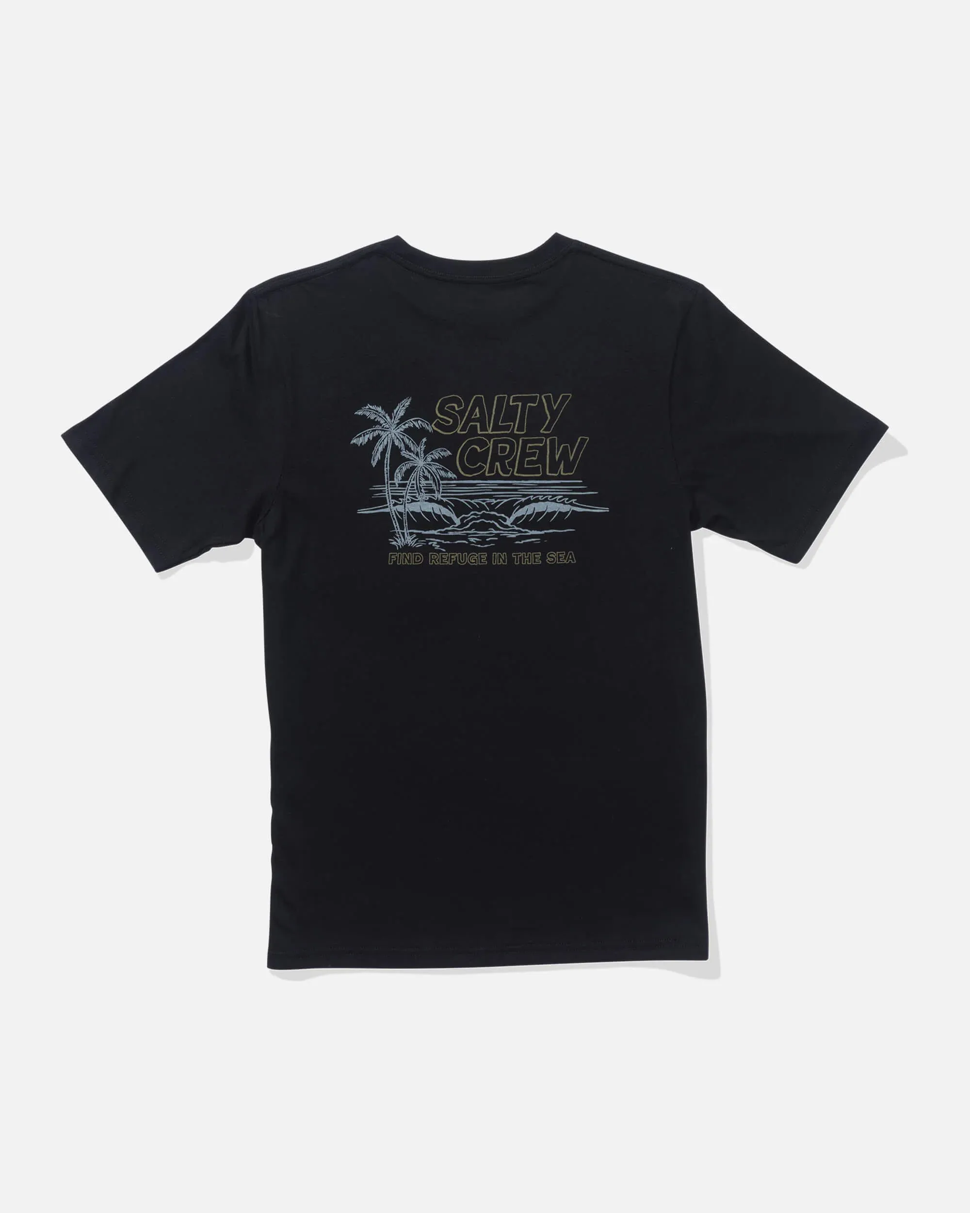 A Frame Ss Tee Kids - Black