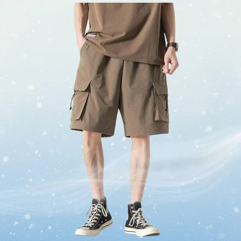 Ice Silk Cargo Shorts - Image 7