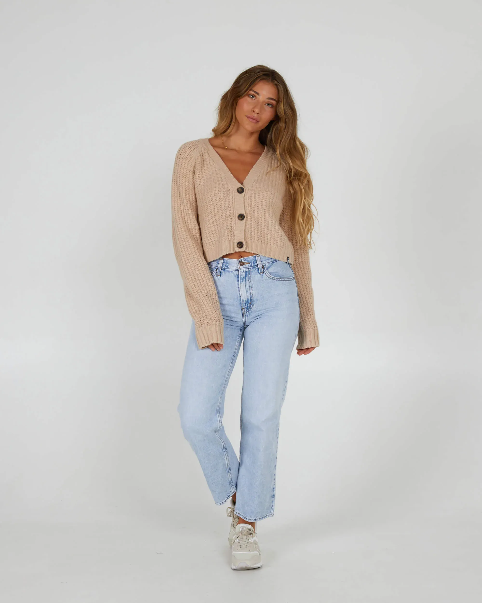 Lighthouse Cardigan - Oatmeal - Image 3