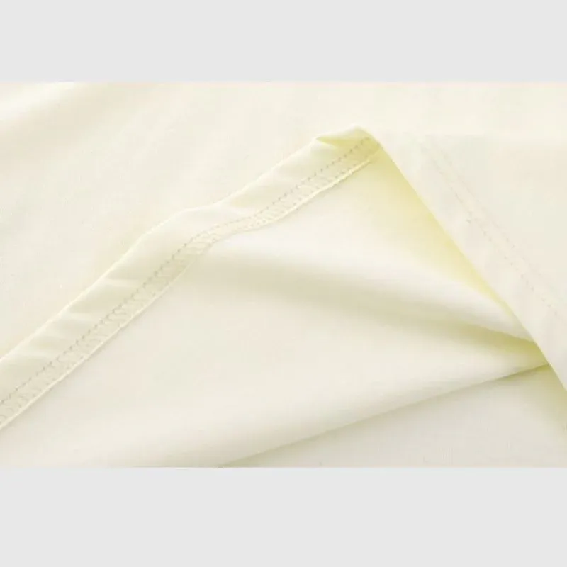 Letter Embroidered Tee - Image 8