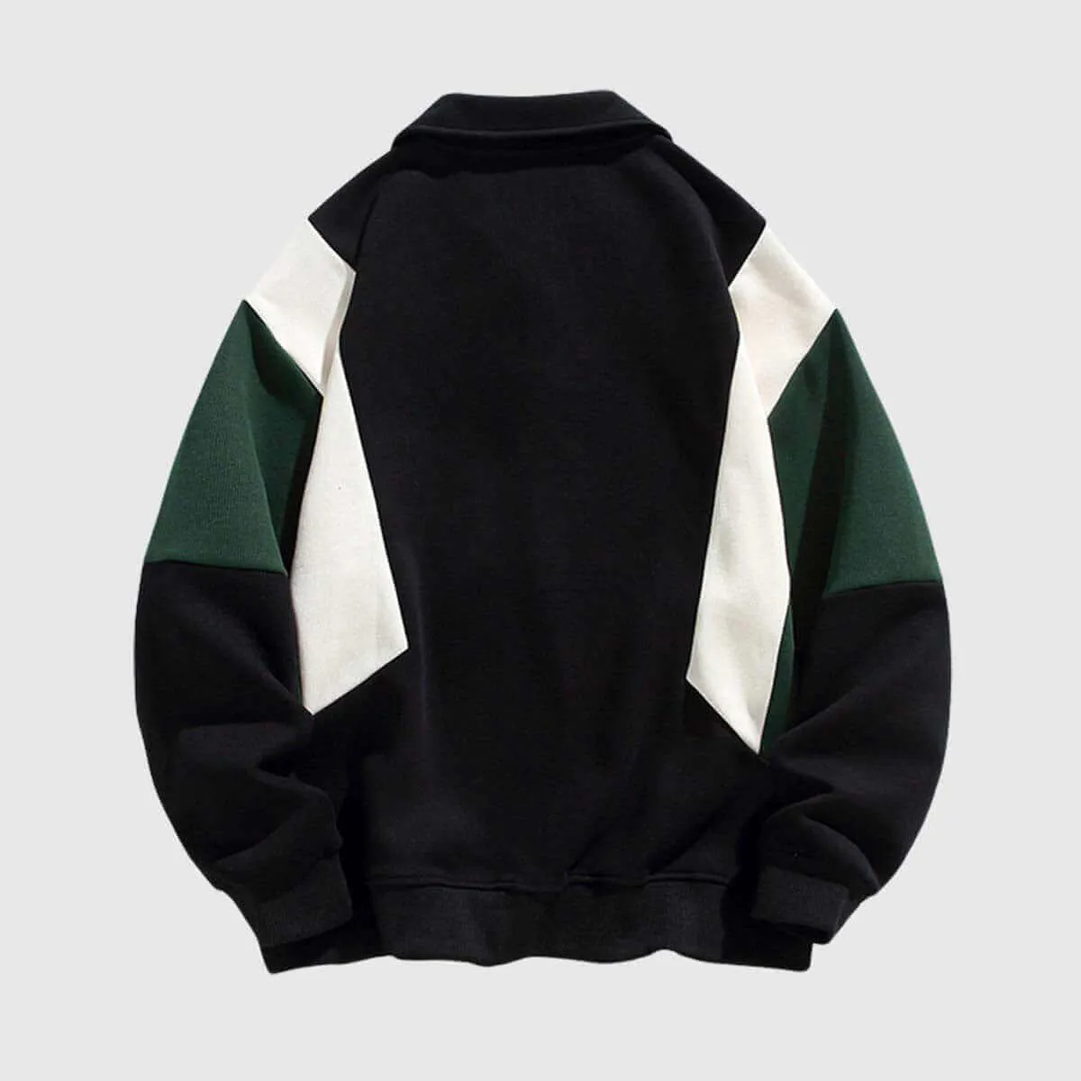 Colorblock Polo Sweatshirt - Image 6