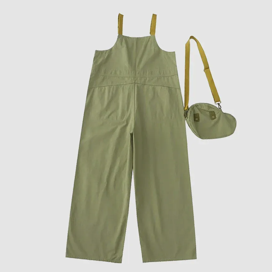 Cute Cargo Dungarees + Mini Bag - Image 2