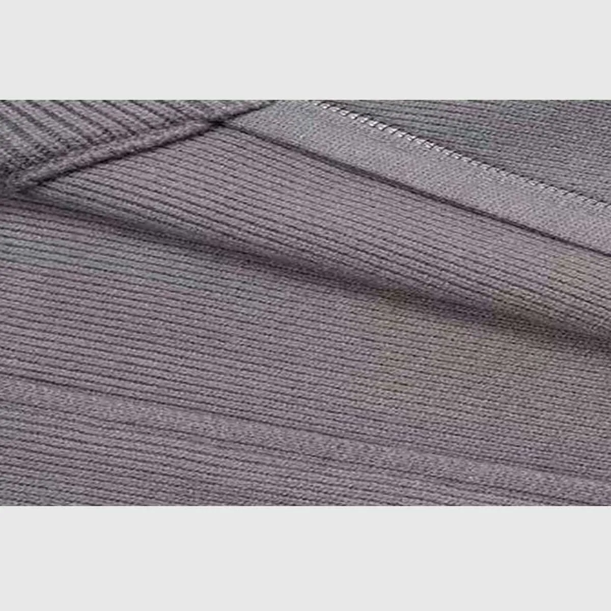 Minimalist Stripe Zip-Up Cardigans - Image 6