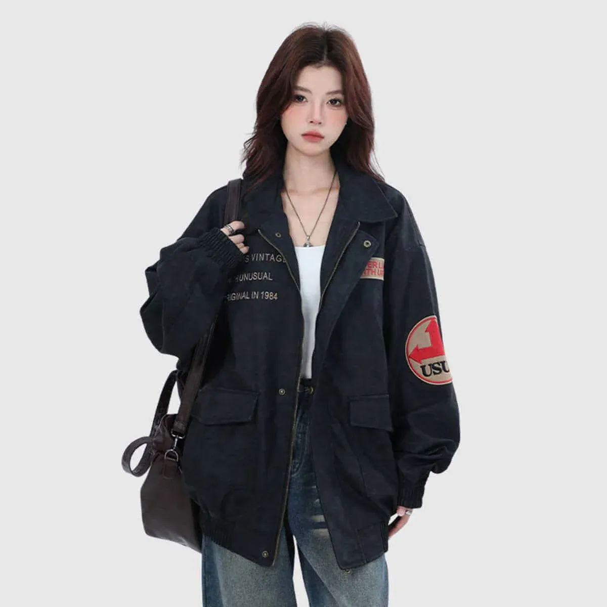 Vintage Pilot Jacket - Image 8