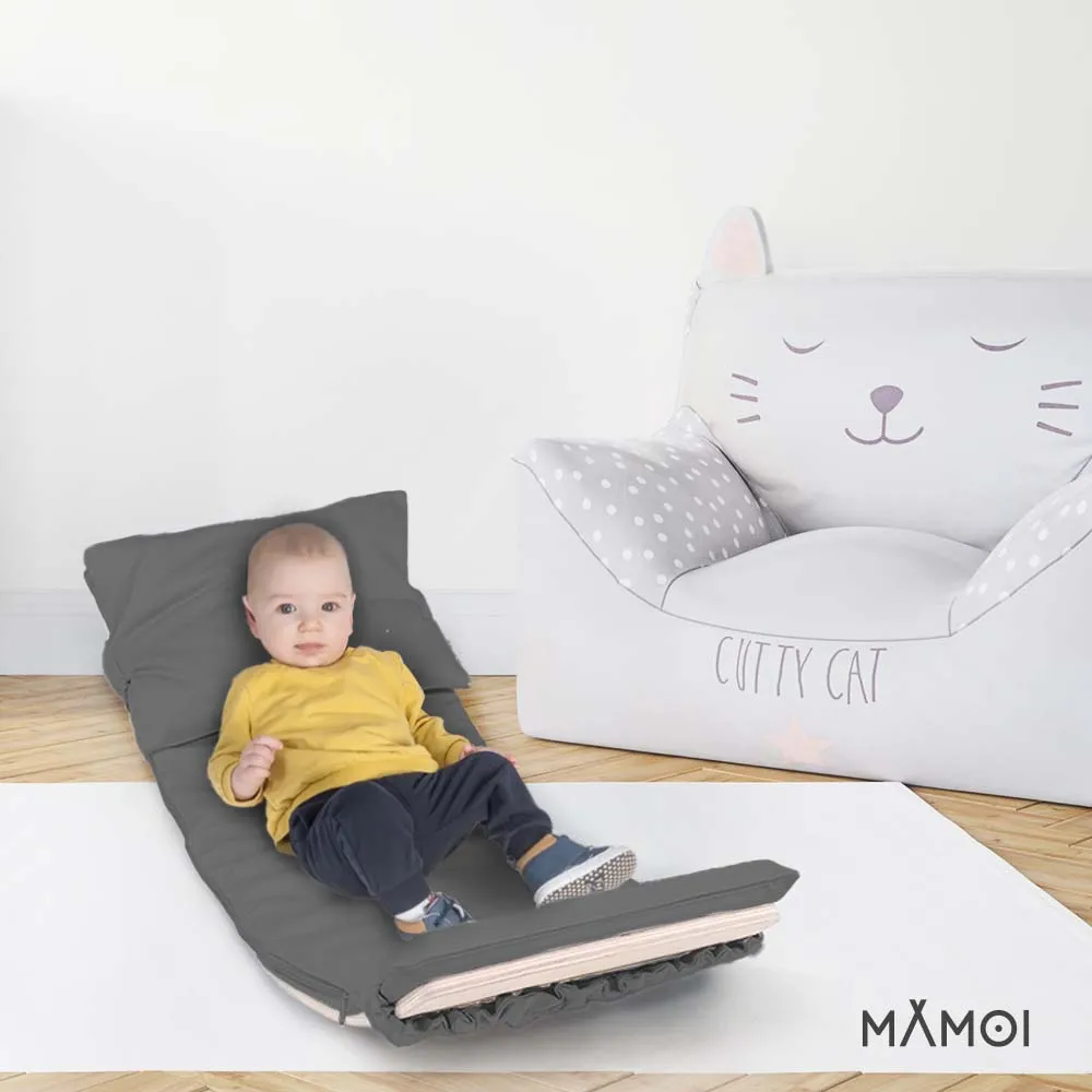 MAMOI® Balance board per bambini, Tavoletta propriocettiva, Tavola giochi equilibrio in legno naturale, Dondolo gioco montessori a partire da 1 anno 2/3 anni - Image 5