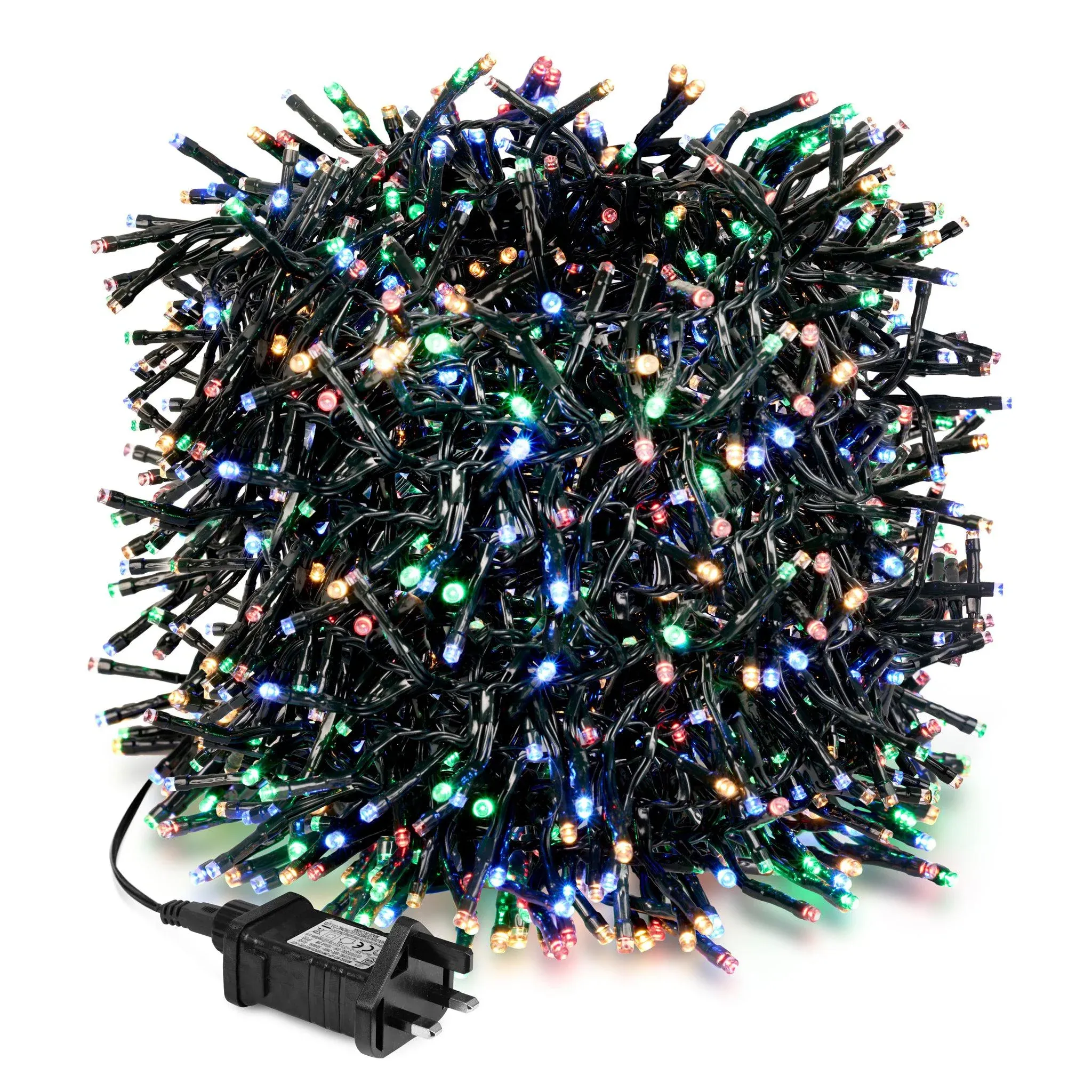 720 LED Cluster Lights - Multi Colour - 10M - Image 2